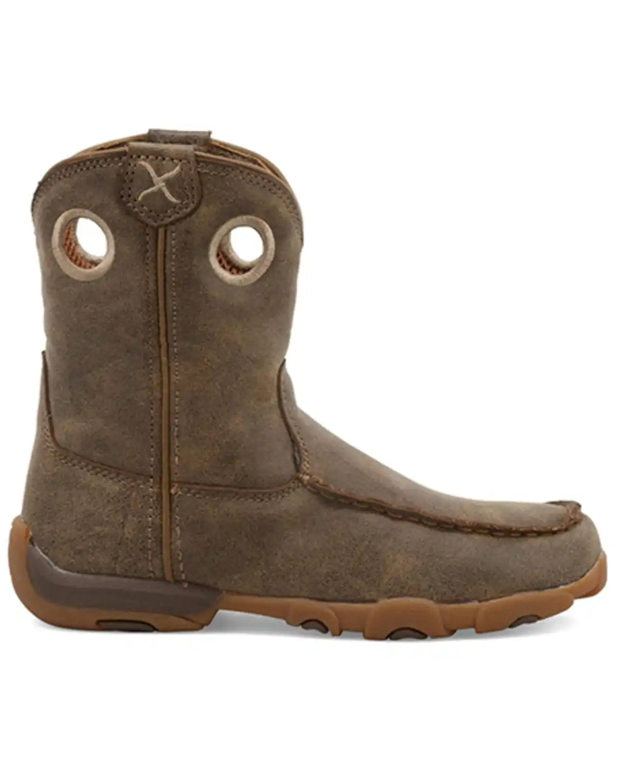 Twisted X Kid's Driving Moc Boots - Moc Toe