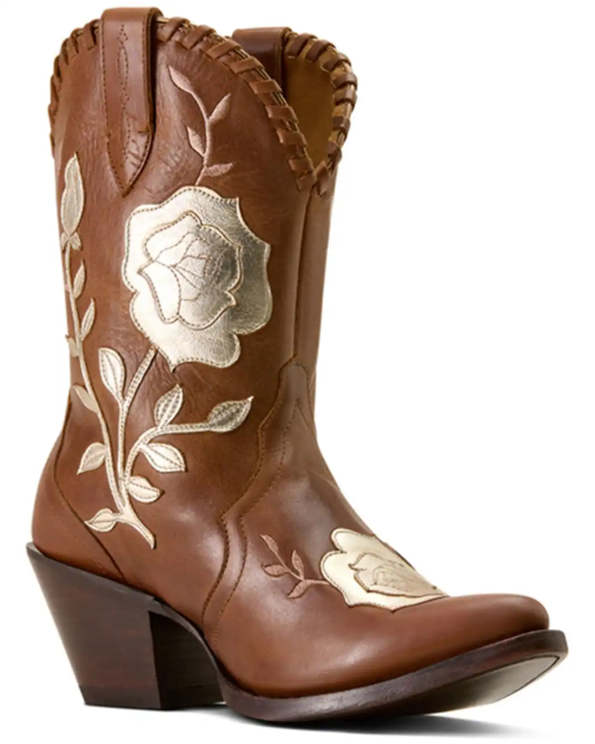 Ariat Women's Arrosa Floral Short Western Boots - Round Toe