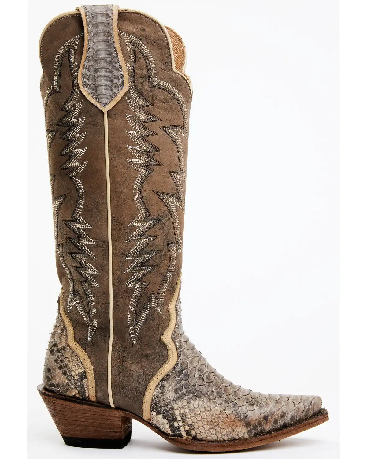 Idyllwind Women's Triad Exotic Python Western Boots - Snip Toe