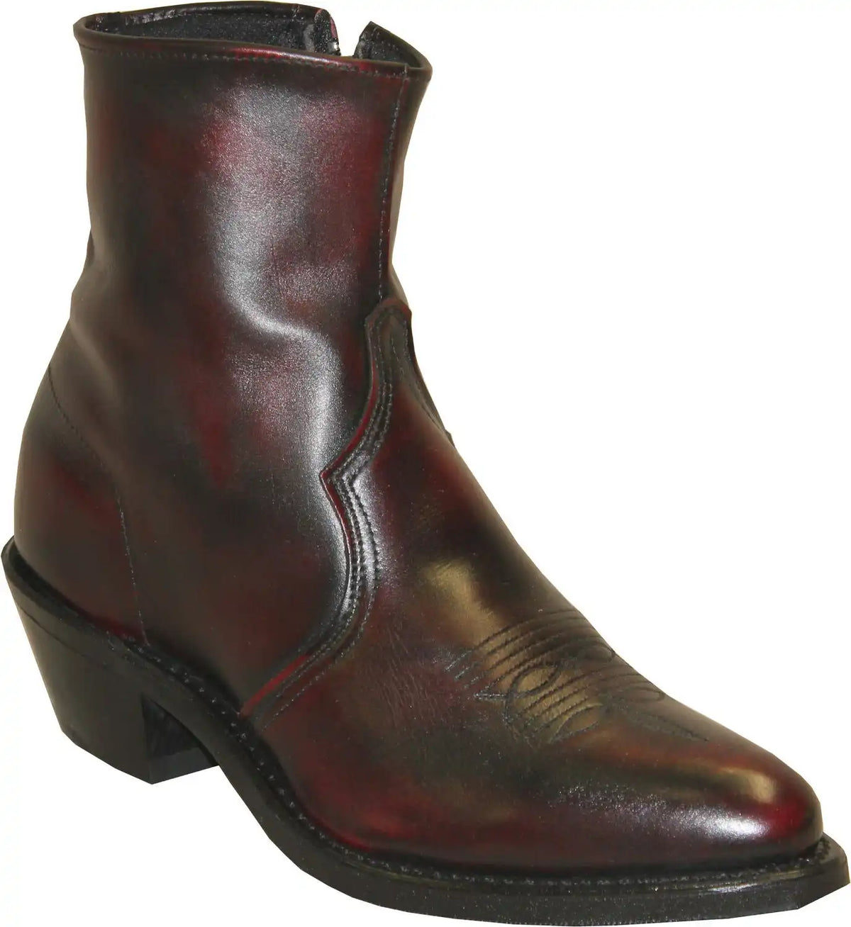 Sage by Abilene Boots Men's Zipper Short Boots - Round Toe