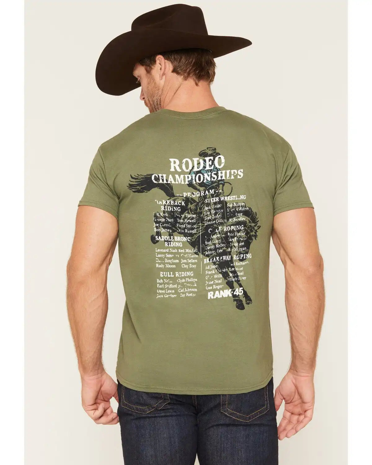 RANK 45® Men's Get with the Program Short Sleeve Graphic T-Shirt