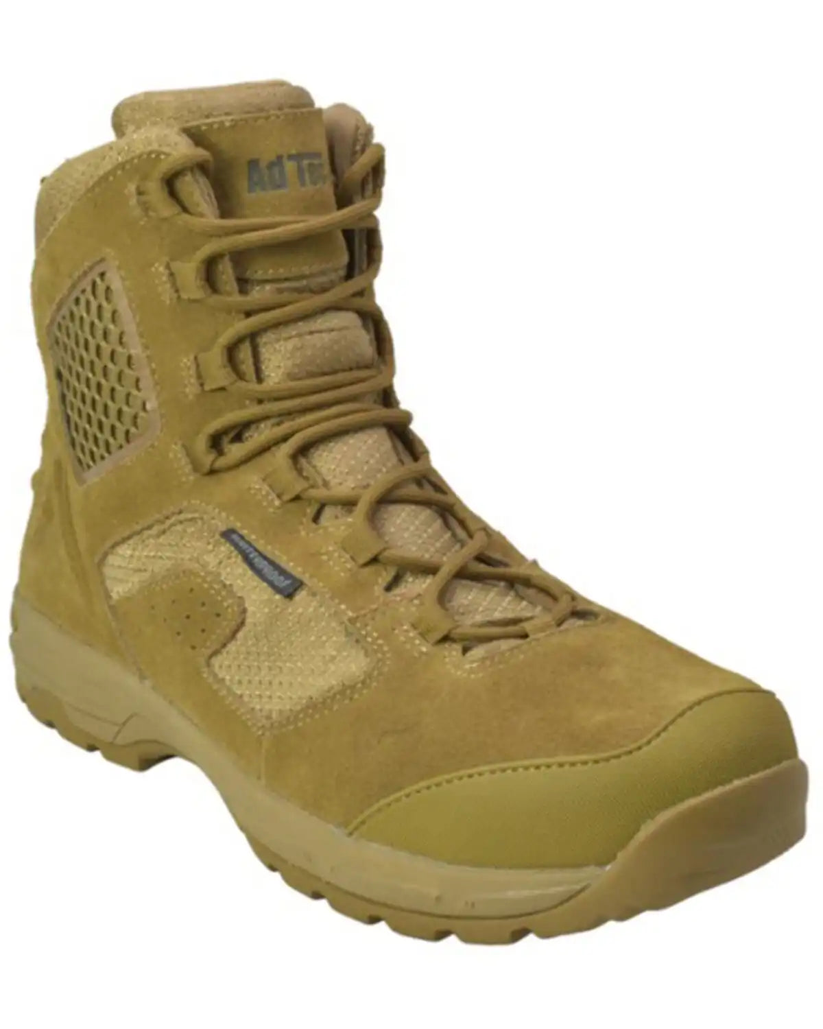AdTec Men's 8" Waterproof Tactical Work Boots - Round Toe