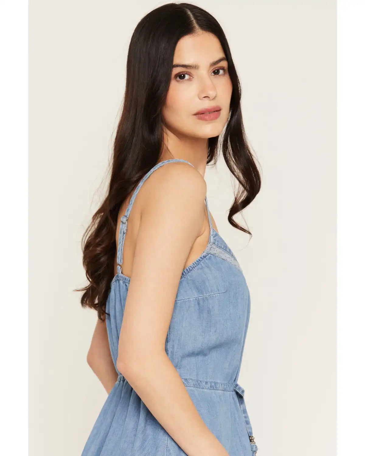 Idyllwind Women's Rowan Tiered Denim Mini Dress