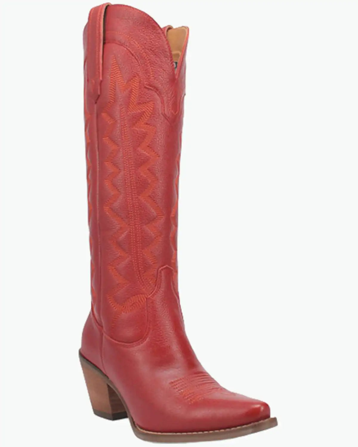 Dingo Women's High Cotton Tall Western Boots - Round Toe
