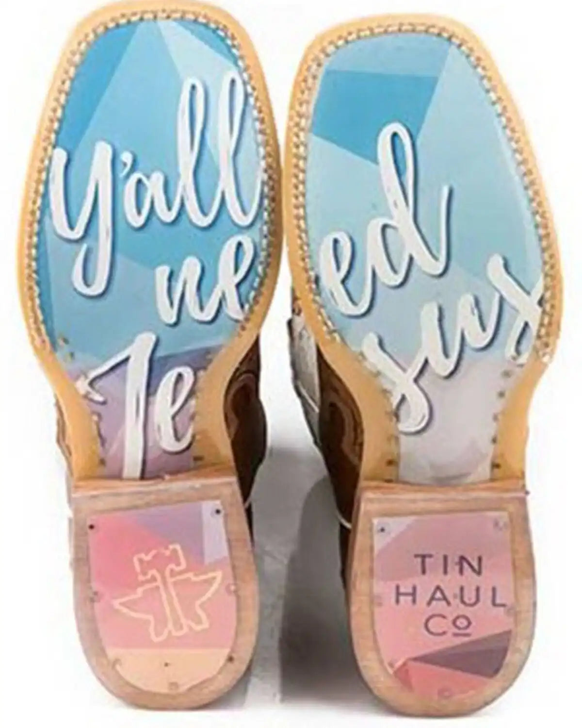 Tin Haul Women's Made In Heaven Western Boots - Broad Square Toe