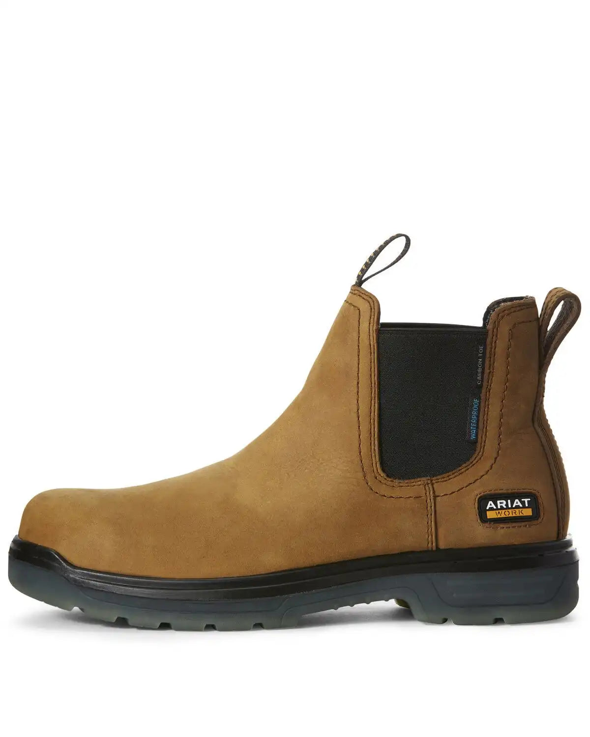Ariat Men's Turbo Chelsea Waterproof Work Boots - Carbon Toe