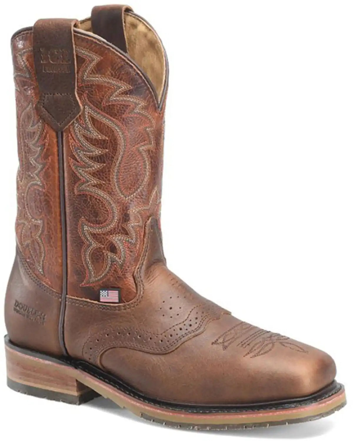 Double H Men's Cody Pull-On Work Boots - Steel Toe