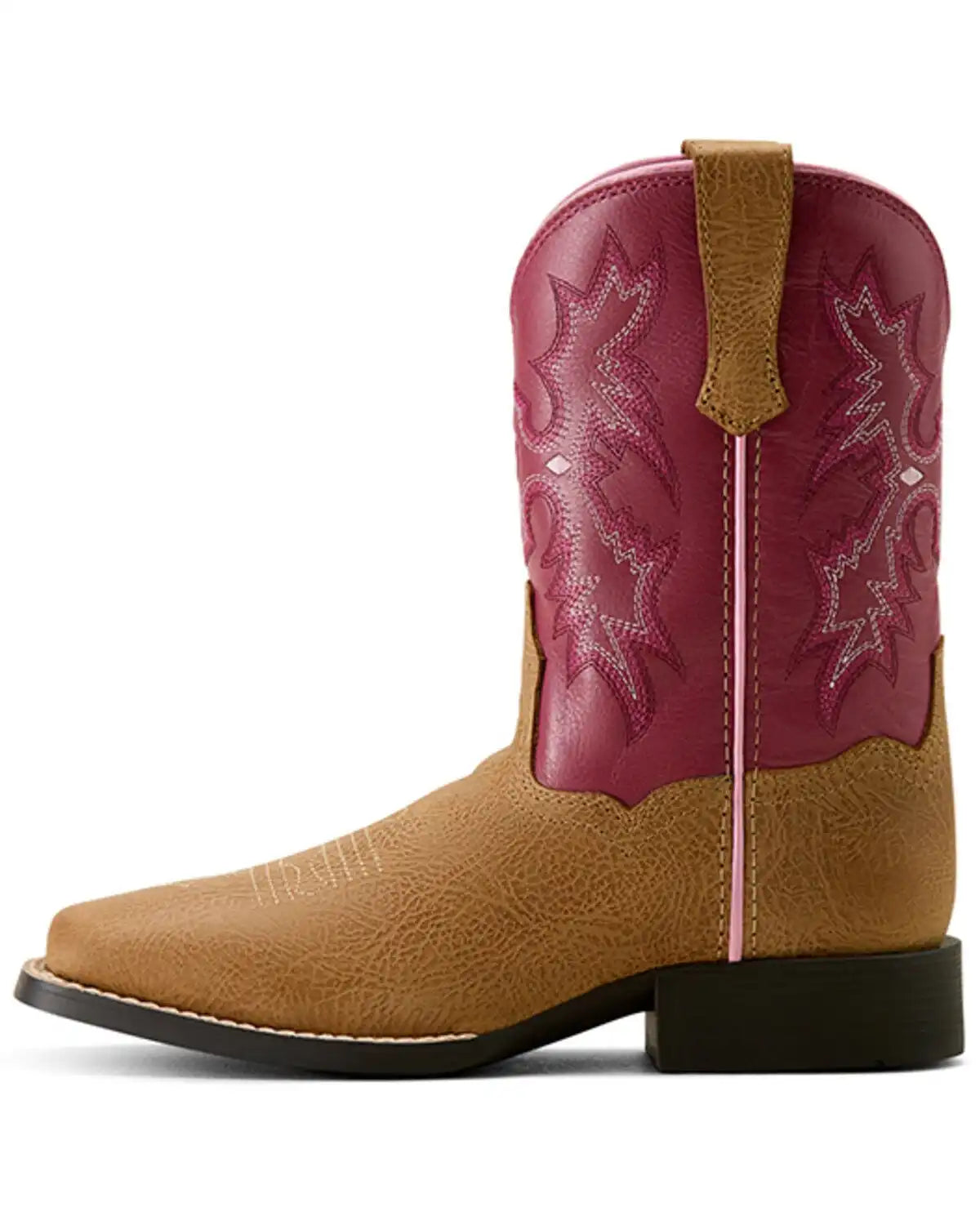 Ariat Girls' Tombstone Western Boots - Broad Square Toe