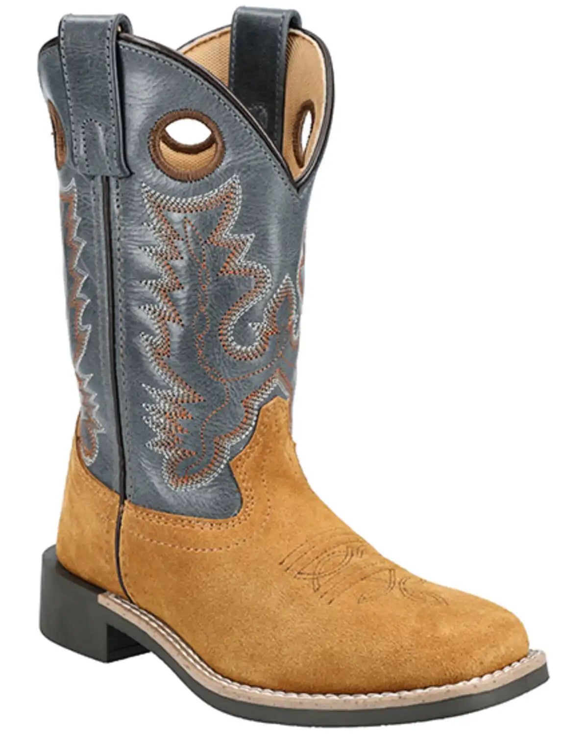 Smoky Mountain Little Boys' Tex Western Boots - Broad Square Toe