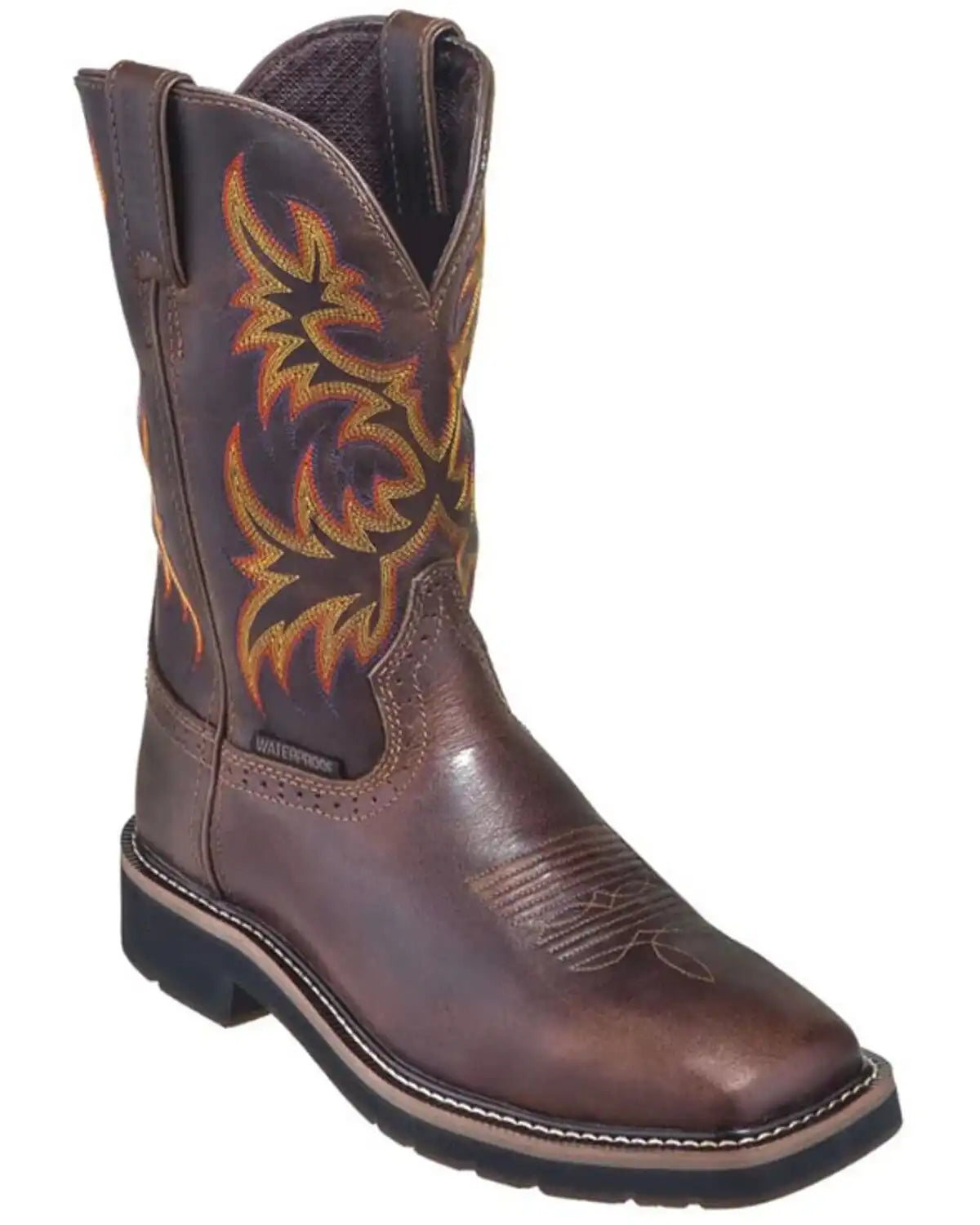 Justin Men's Driller Western Work Boots - Soft Toe