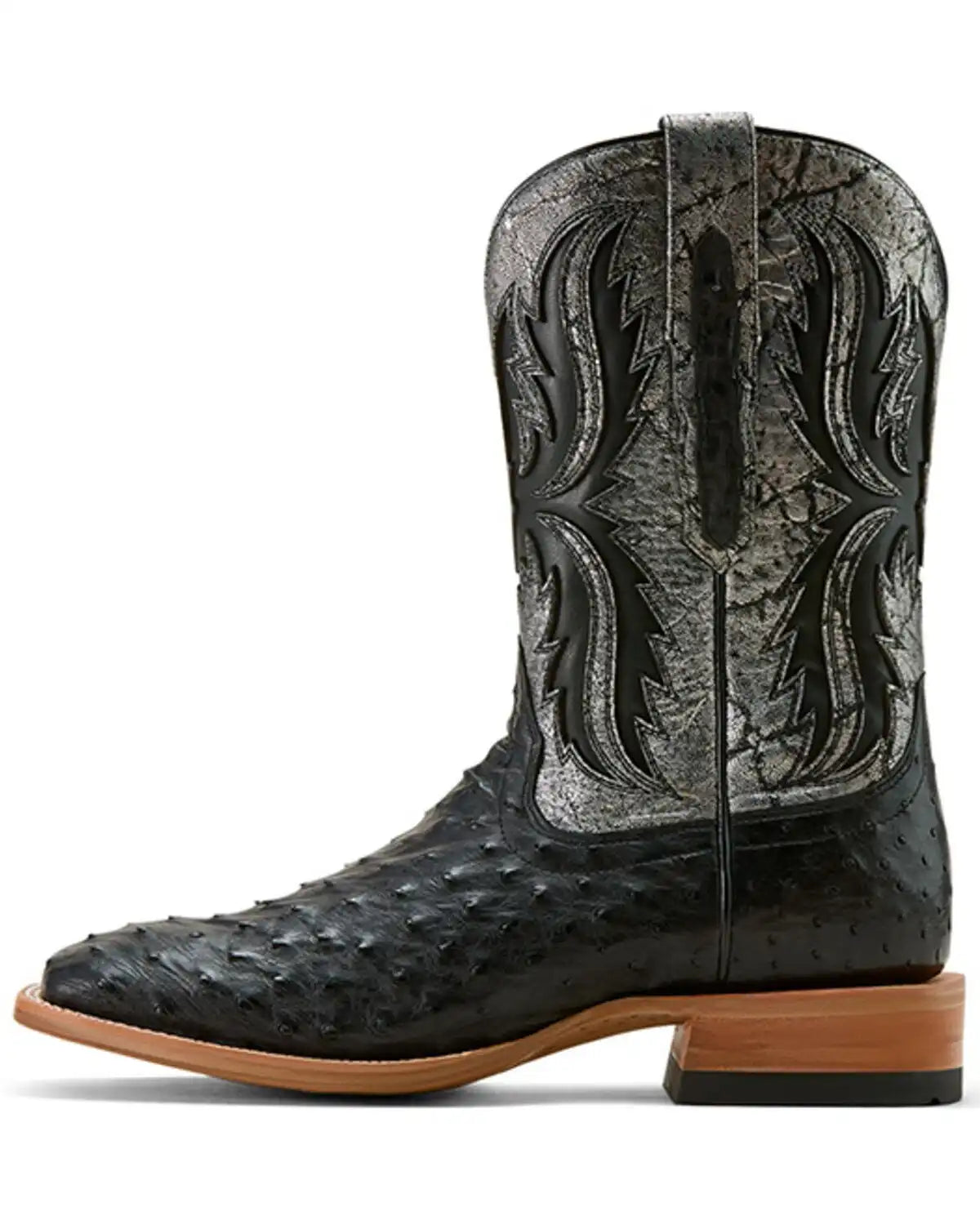Ariat Men's Drifter Exotic Ostrich Western Boots - Broad Square Toe