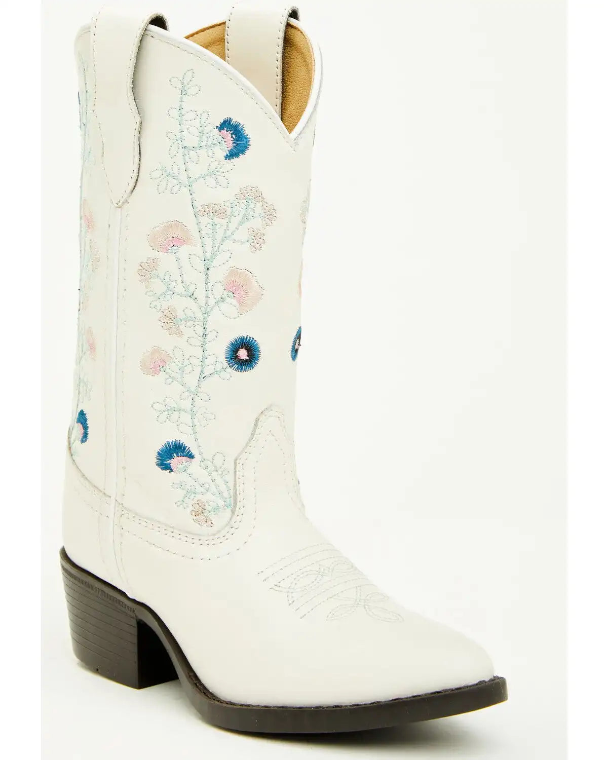 Shyanne Girls' Fleur Western Boots - Round Toe