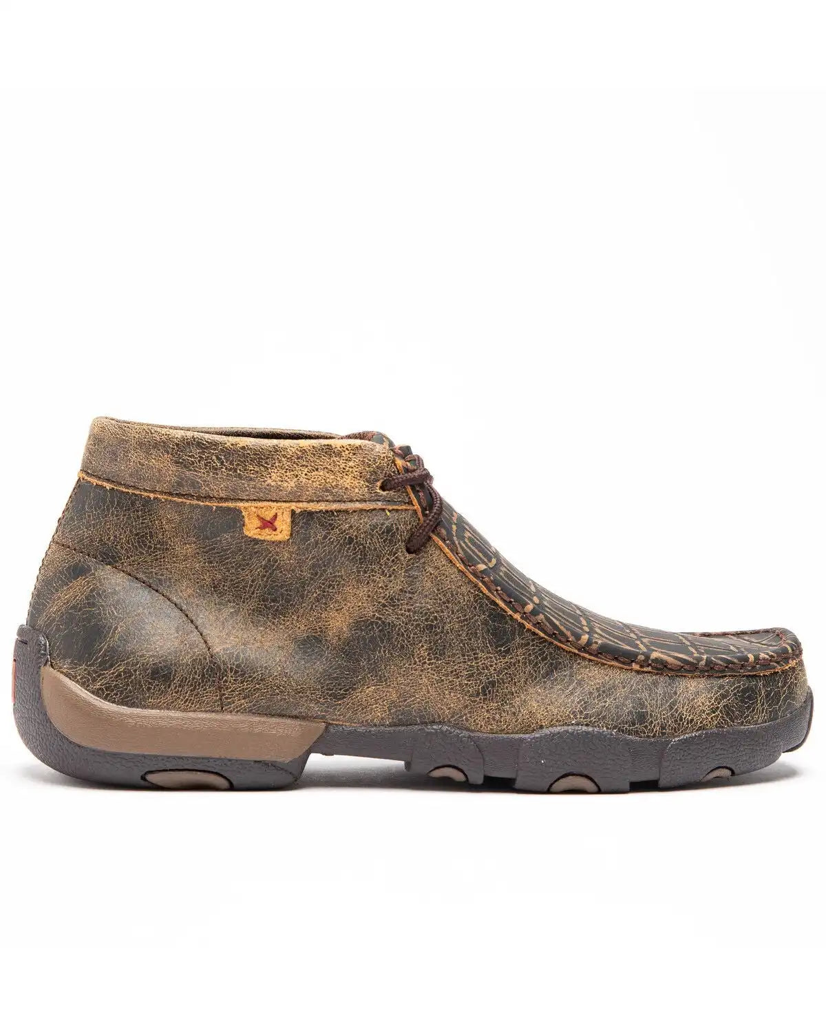 Twisted X Men's Caiman Print Driving Mocs - Moc Toe