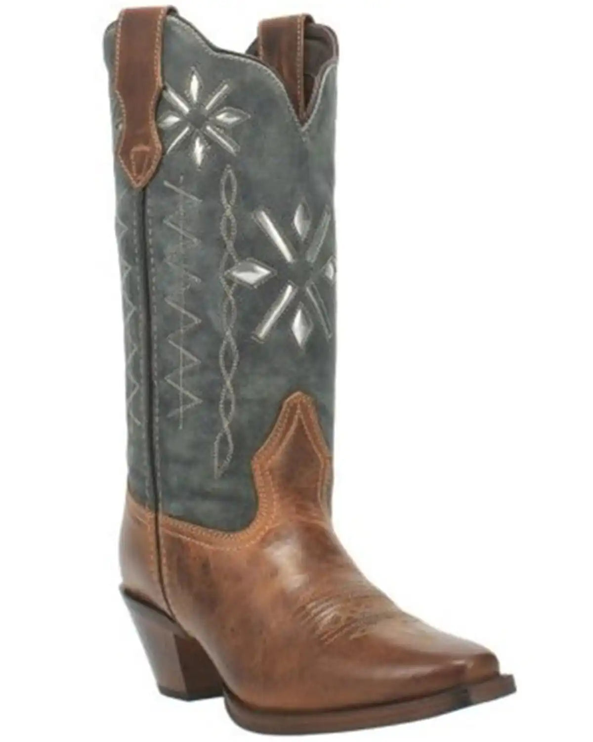 Laredo Women's Passion Flower Western Boots - Snip Toe