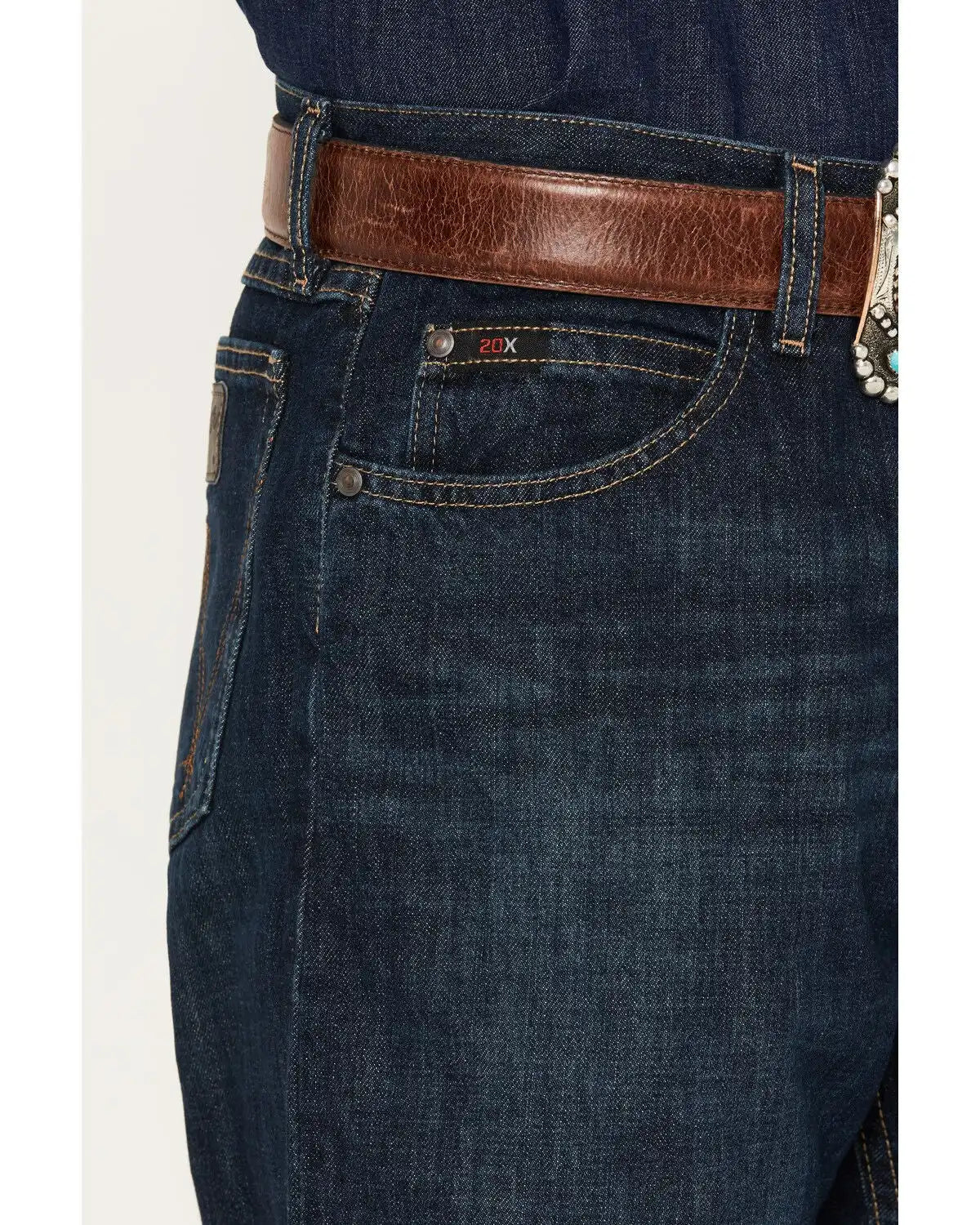 Wrangler 20X Men's Competition Low Rise Relaxed Fit Bootcut Jeans