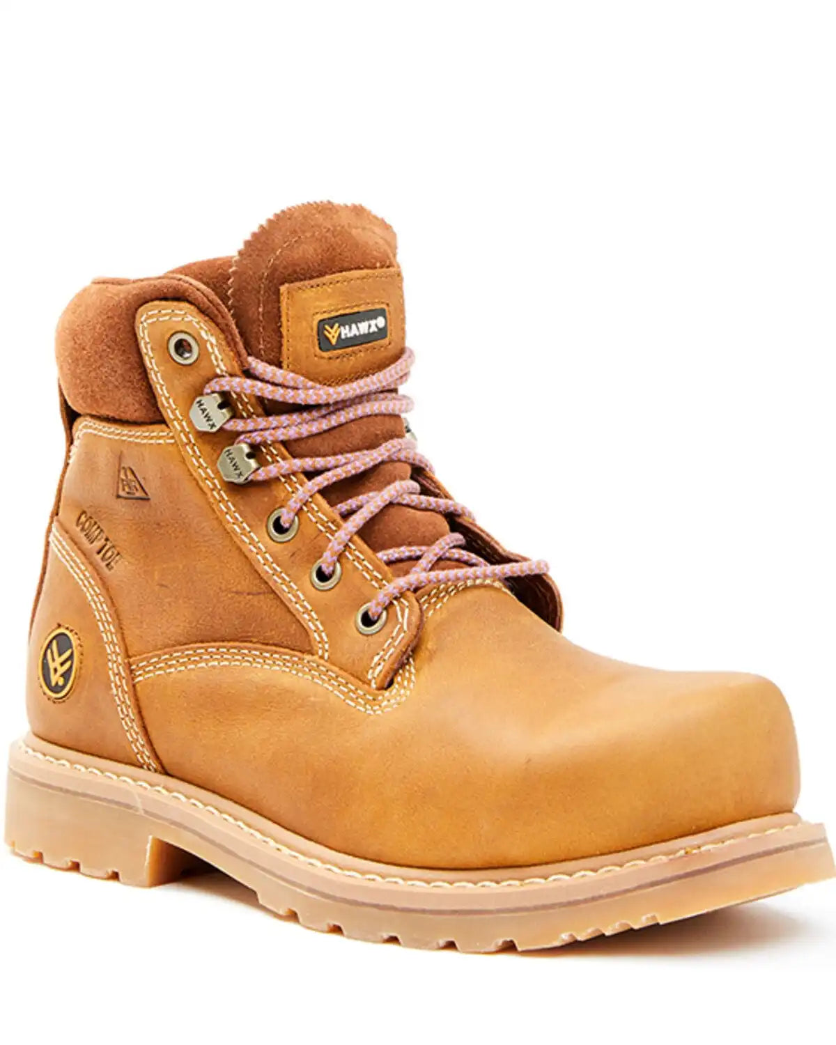 Hawx Women's 6" Trooper Work Boots - Composite Toe