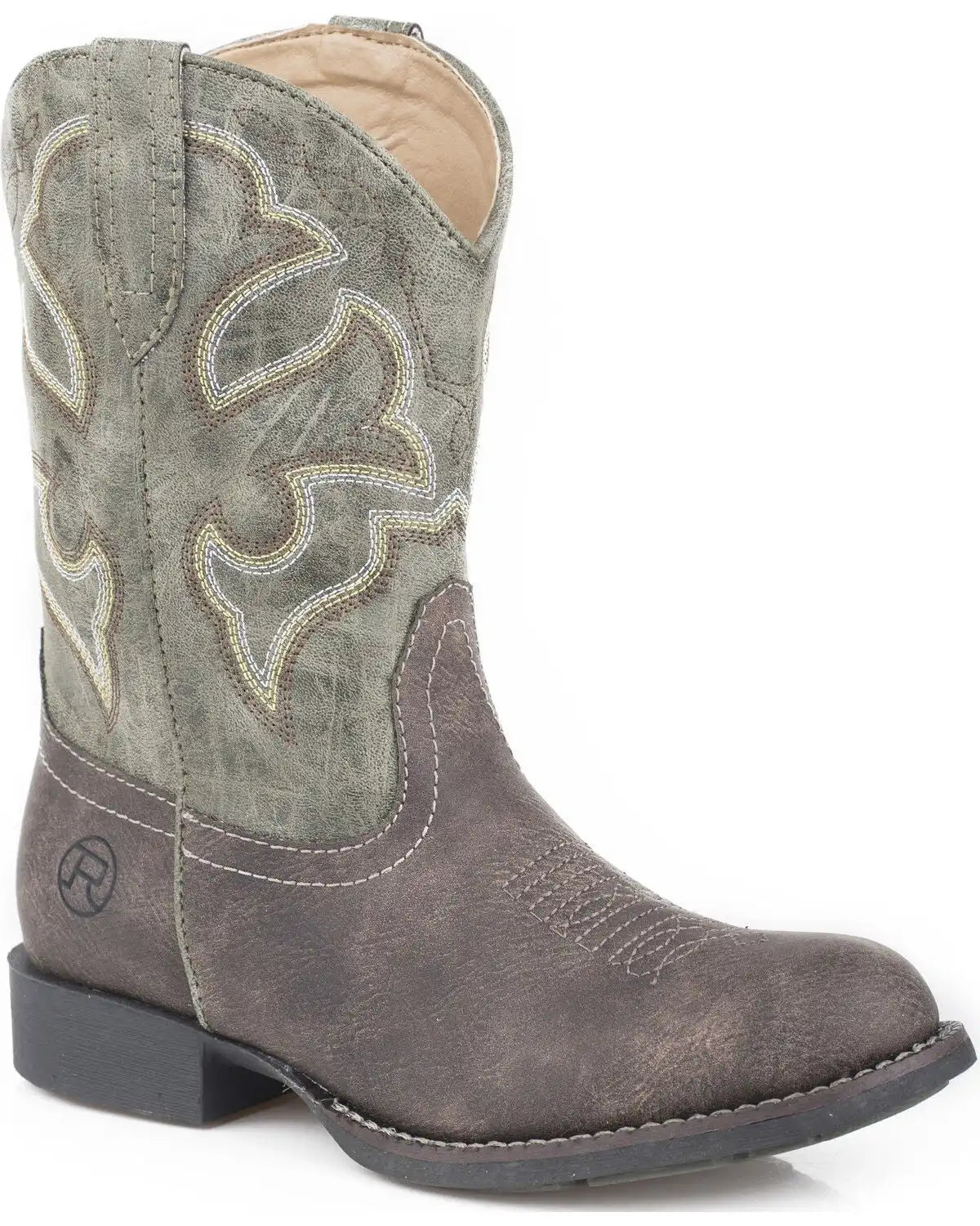 Roper Boys' Classic Western Boots - Round Toe