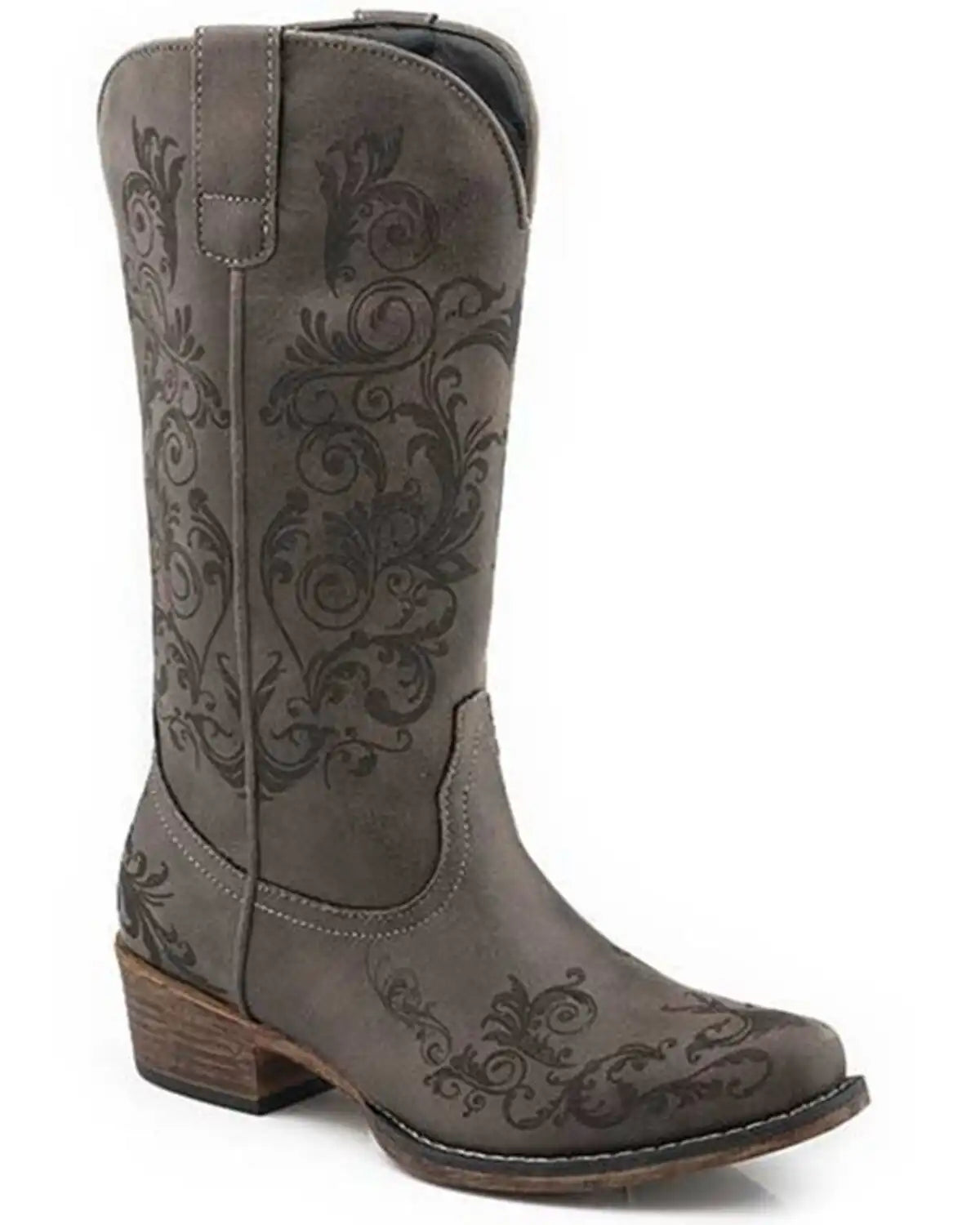 Roper Women's Tall Stuff Western Performance Boots - Snip Toe