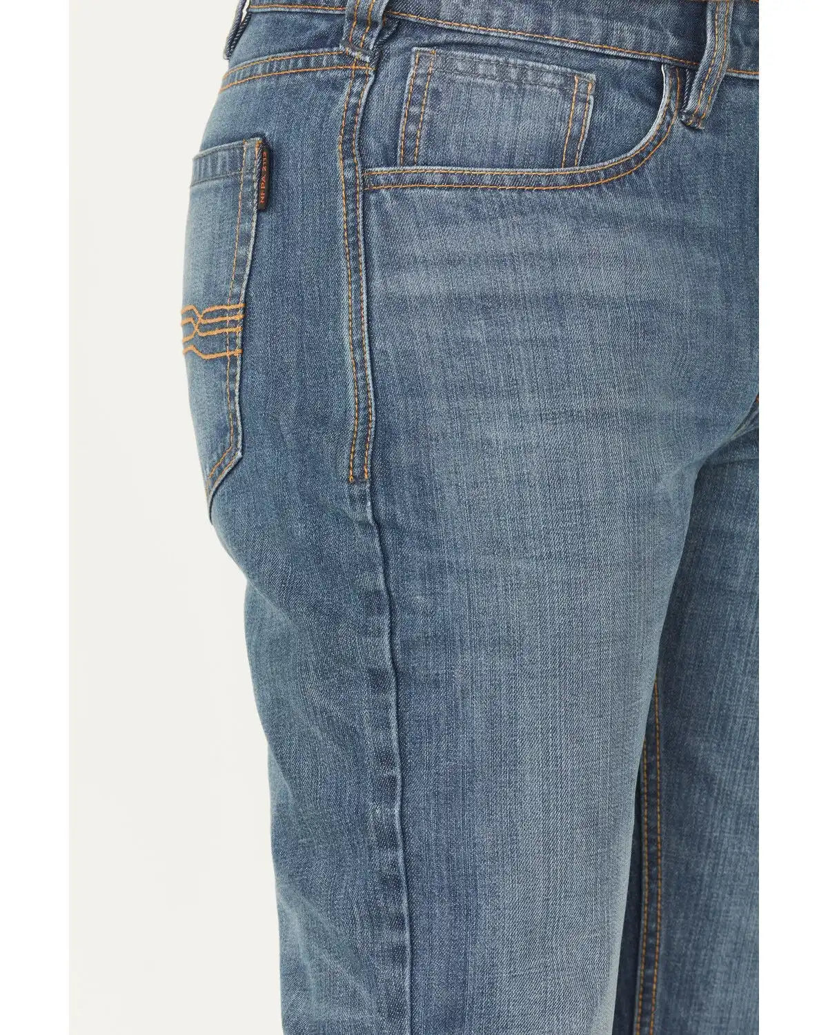 Cody James Men's FR Light Wash Equalizer Straight Denim Work Jeans