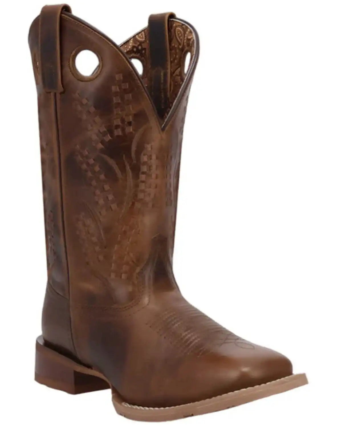 Laredo Women's Dream Weaver Performance Western Boots - Broad Square Toe
