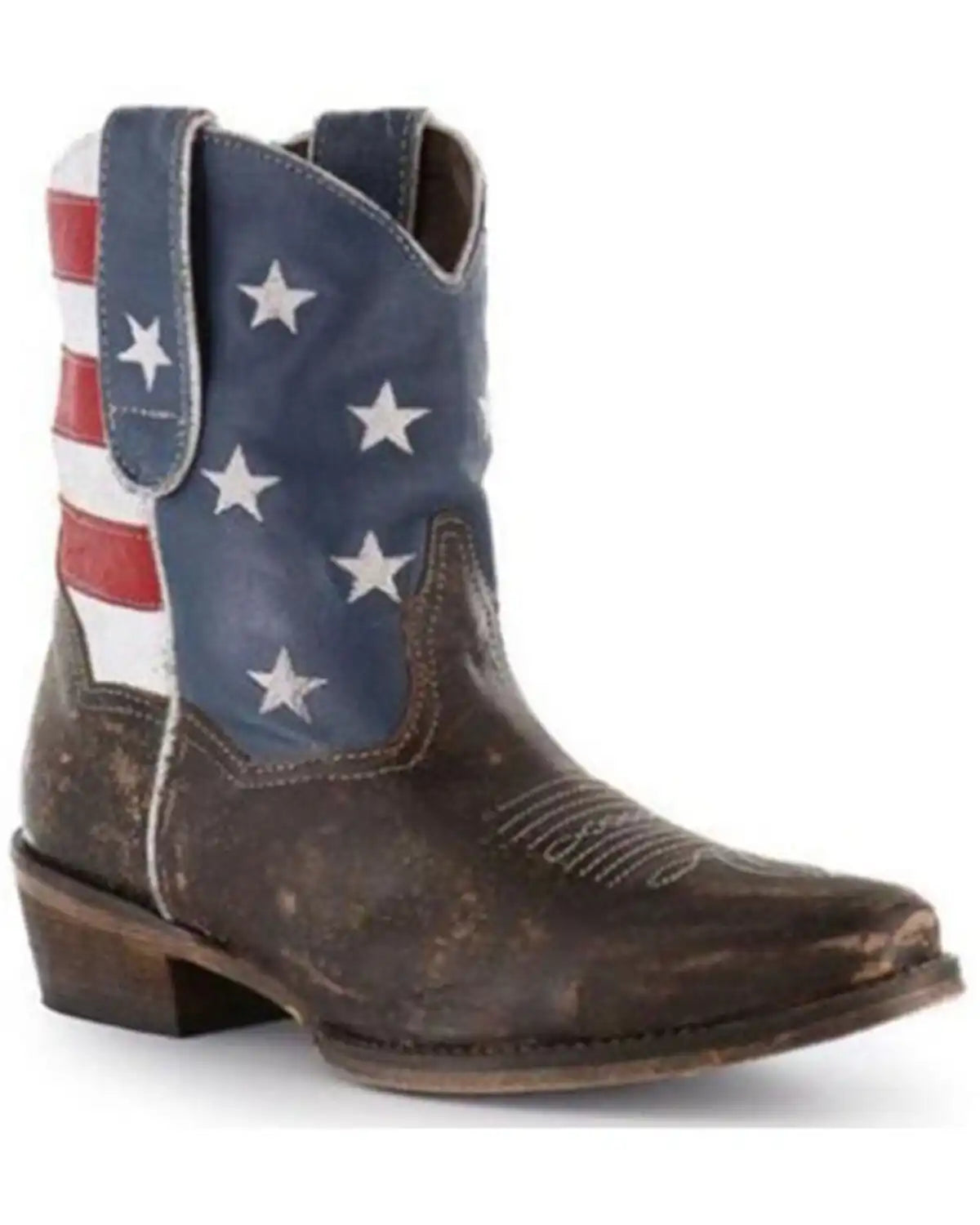 Roper Women's Americana Patriotic Boots - Snip Toe