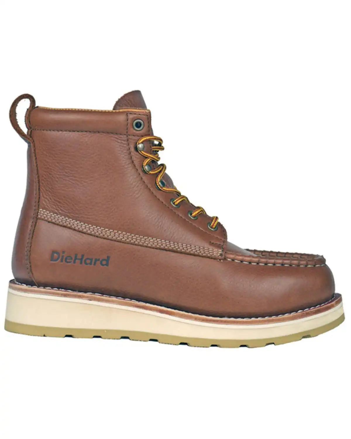 Die Hard Men's Malibu 6" Lace-Up Wedge Work Boots - Composite Toe