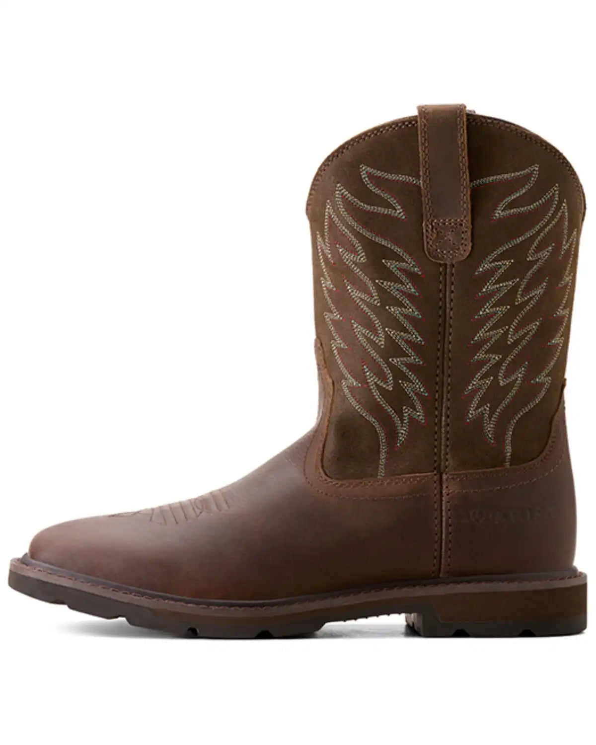 Ariat Men's Groundbreaker Western Work Boots - Soft Toe