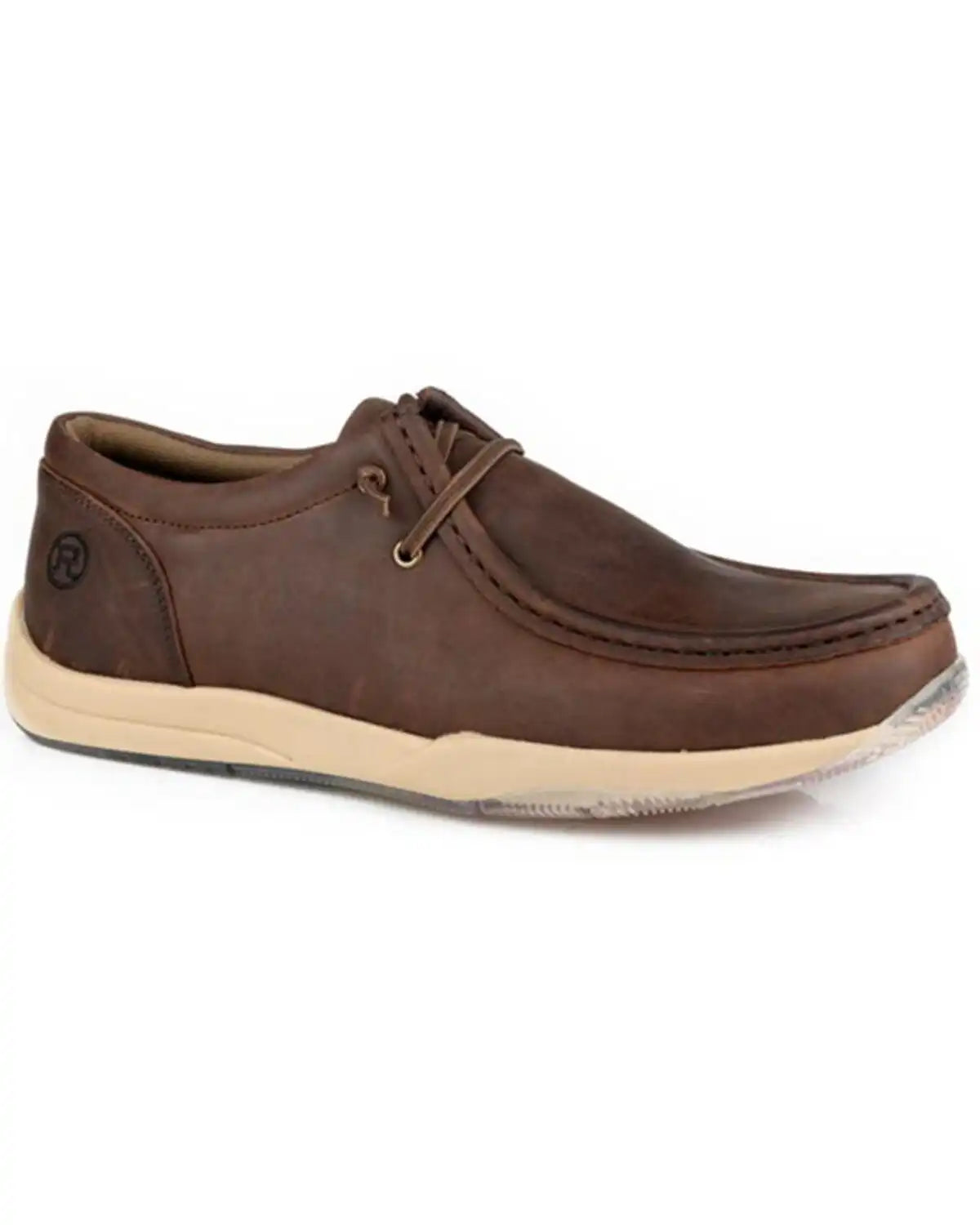Roper Men's Clearcut Low Casual Shoes - Moc Toe