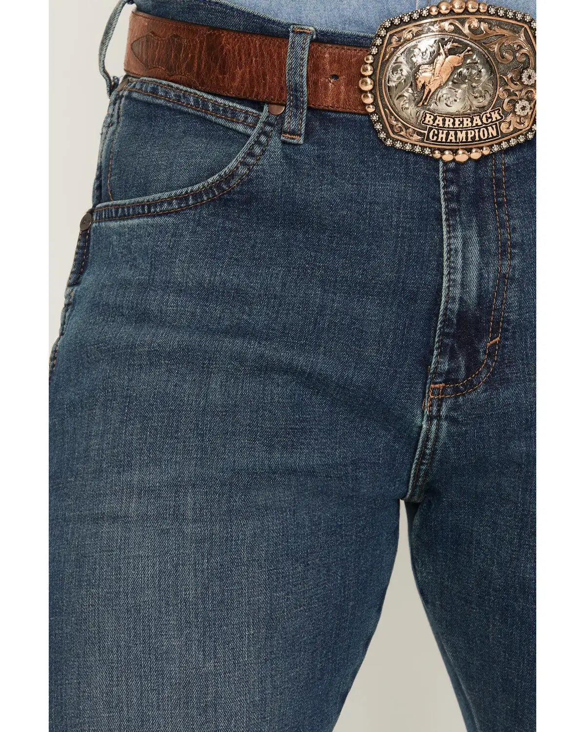 Wrangler Men's Retro 77MWZ Dark Wash Slim Bootcut Stretch Denim Jeans