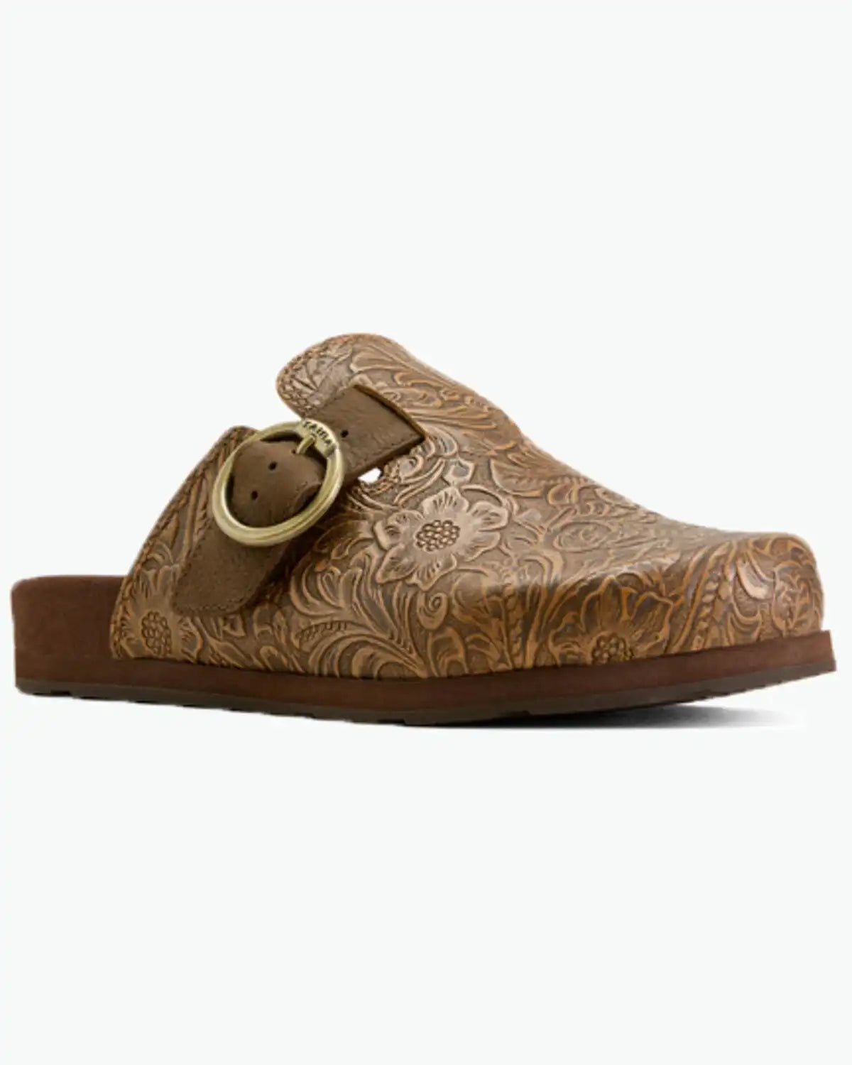 Ariat Women's Floral Embossed Country Mules