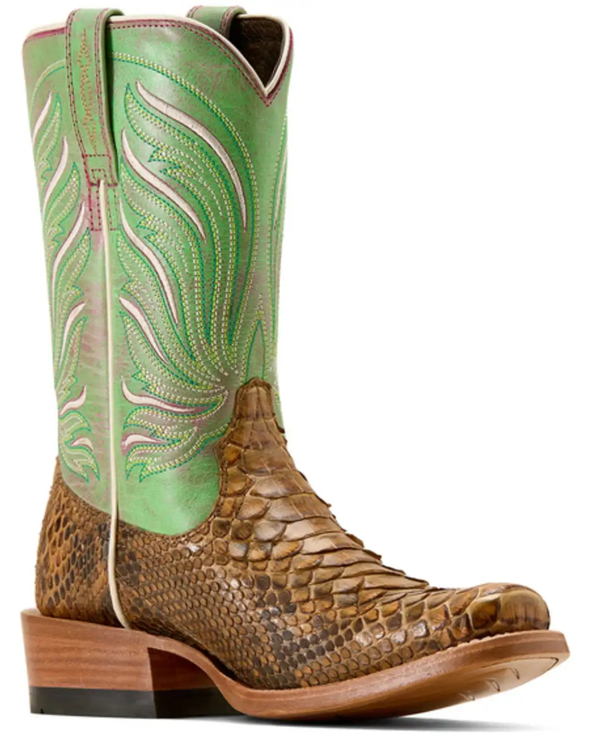 Ariat Women's Exotic Python Futurity Dash Western Boots - Square Toe