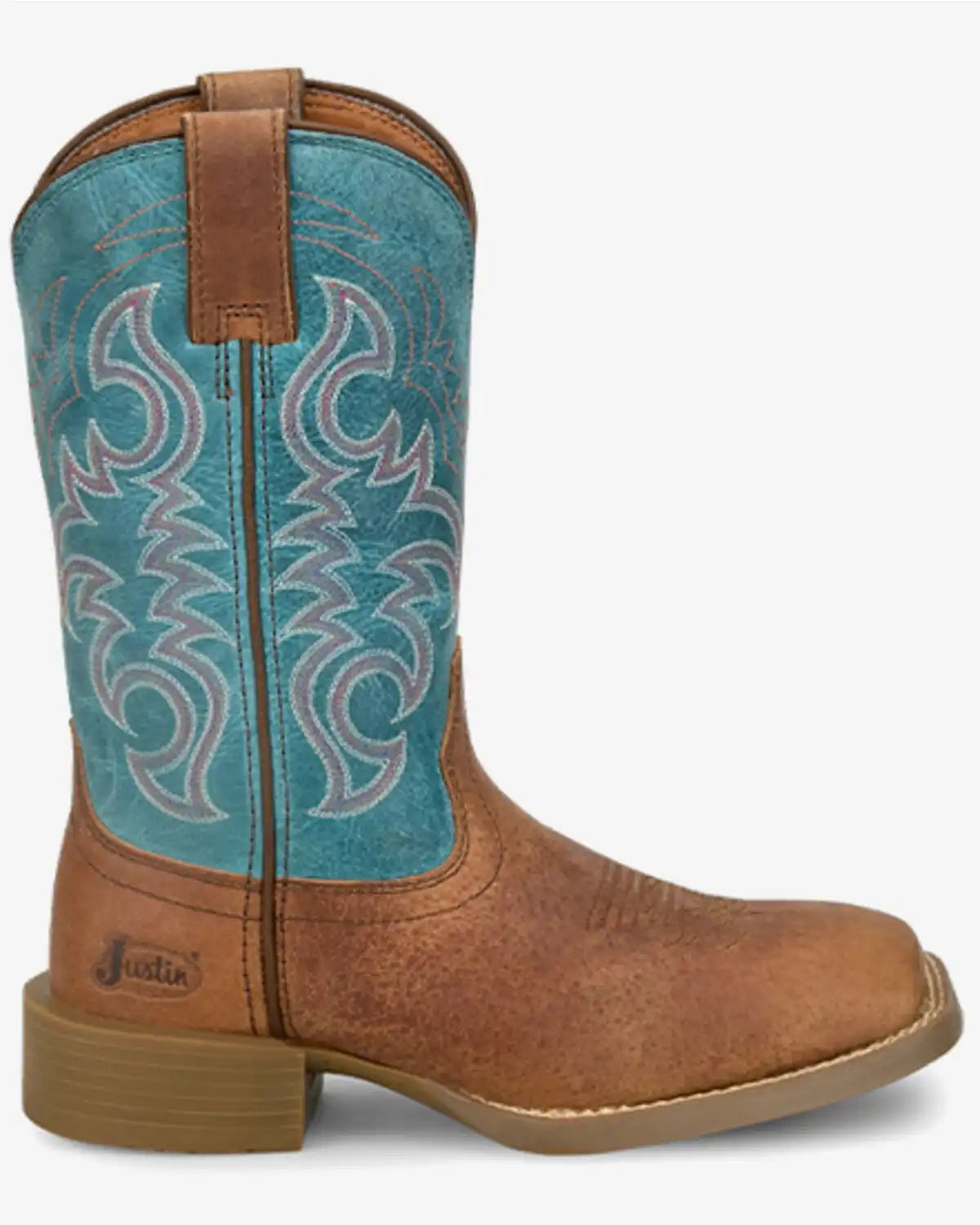 Justin Women's Stampede Della Performance Western Boots - Broad Square Toe
