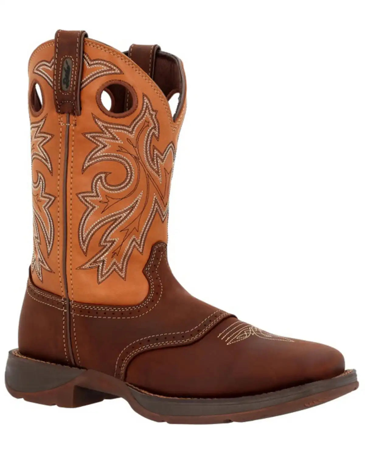Durango Men's Rebel Saddle Performance Western Boots - Broad Square Toe