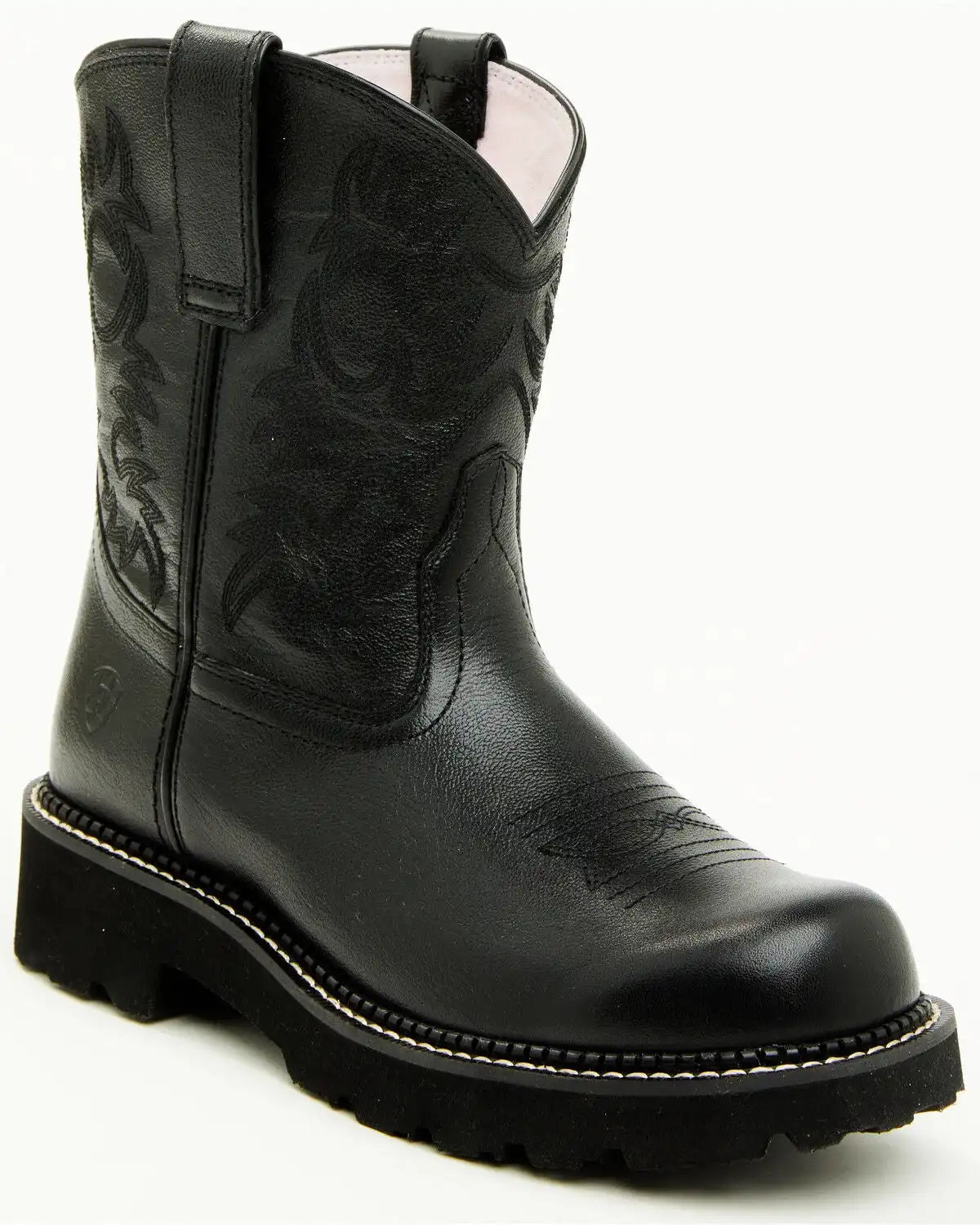 Ariat Women's Madison Ave Fatbaby Western Short Boots - Round Toe
