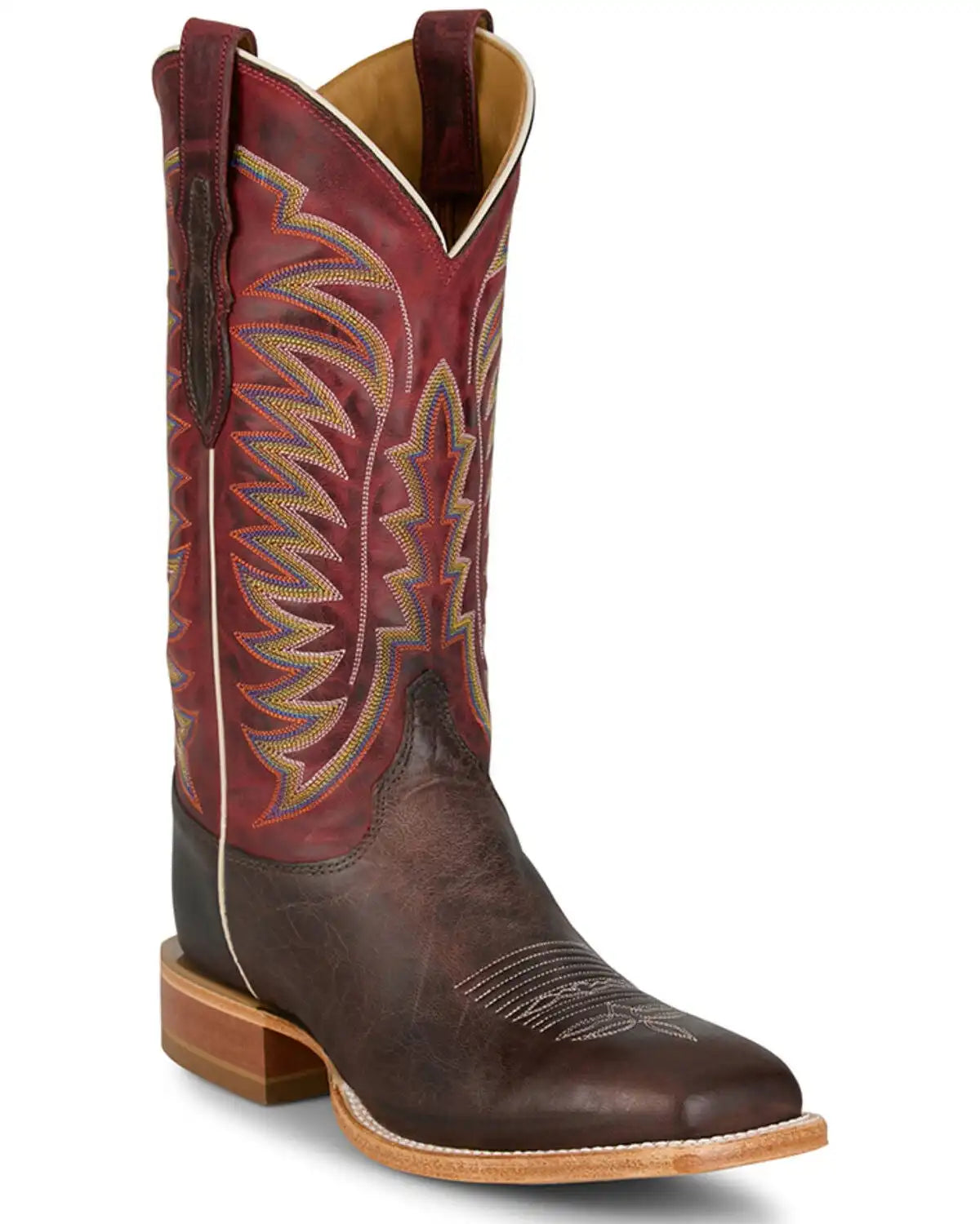 Justin Men's Burchett Western Boots - Square Toe