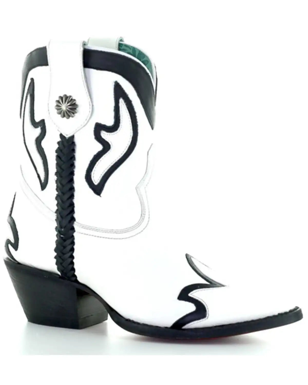 Corral Women's Braided Western Booties - Snip Toe