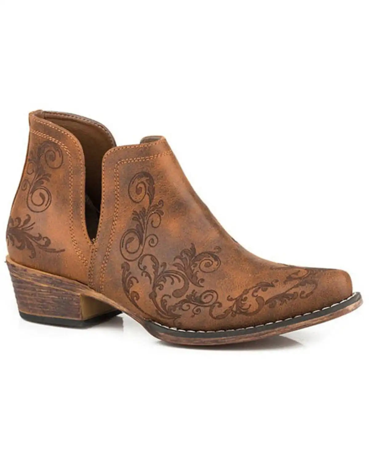 Roper Women's Ava Fashion Booties - Snip Toe