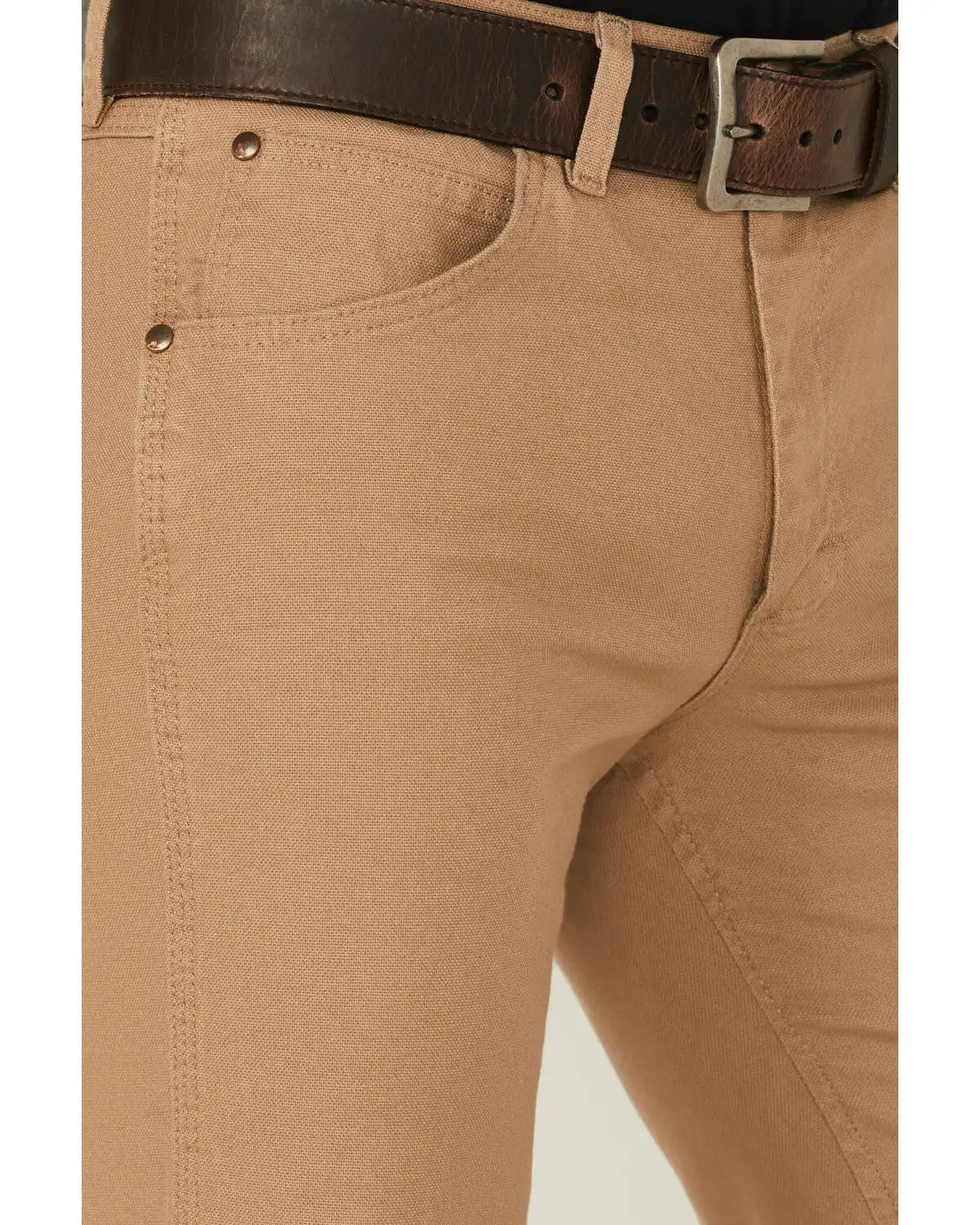 Wrangler Men's Tough Comfort Performance Slim Straight Canvas Jeans - Tall