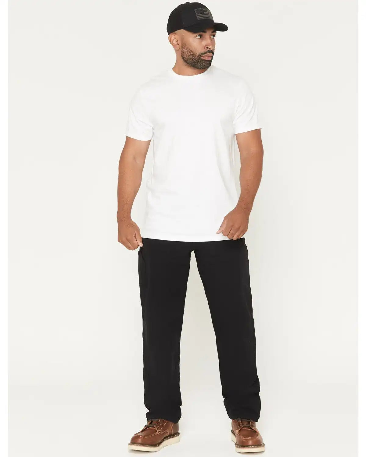 Thorogood Men's Infinity DWR Soft Shell Relaxed Straight Stretch Work Pants