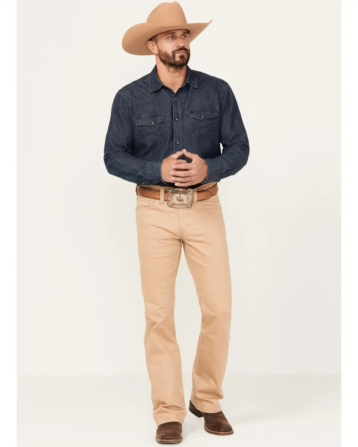 Cody James Men's Dalton Wash Wyatt Slim Bootcut Stretch Denim Jeans