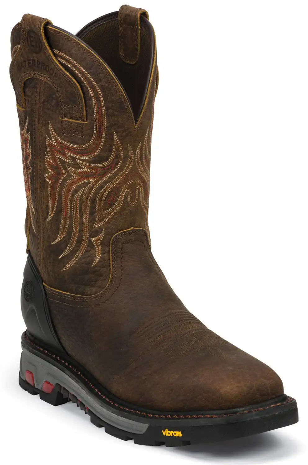 Justin Men's Driscoll EH Waterproof Work Boots - Steel Toe