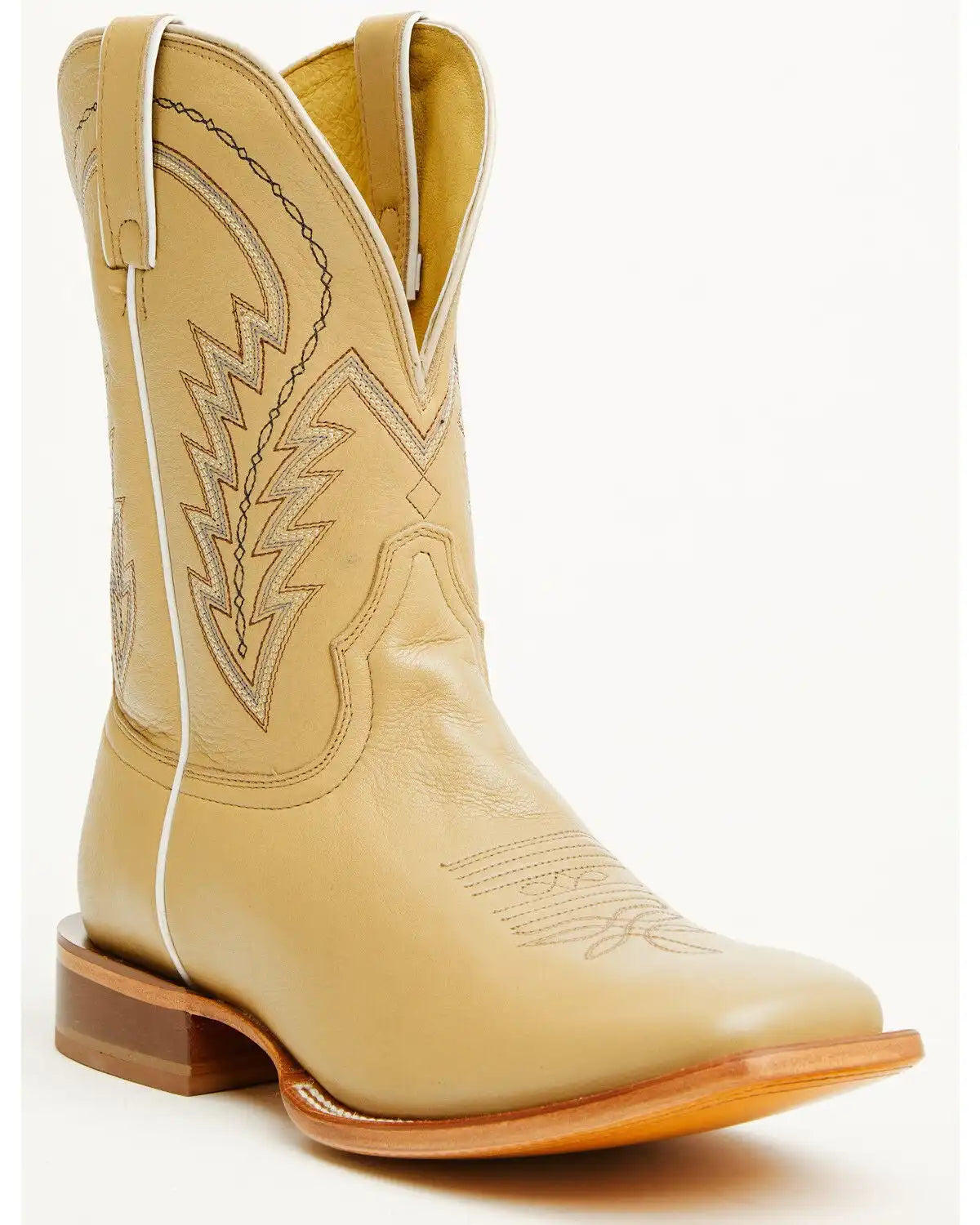 Tony Lama Men's Boot Barn Exclusive Clayton Blonde Western Boots - Broad Square Toe
