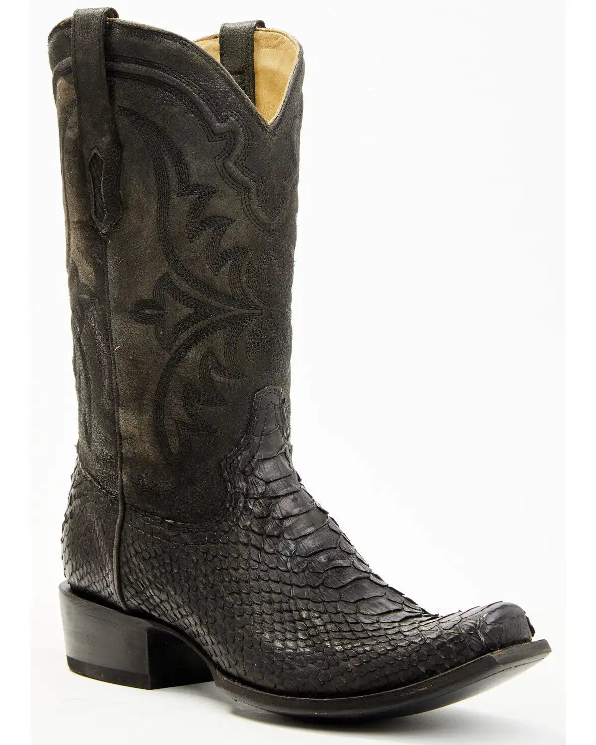 Corral Men's Exotic Python Western Boots - Square Toe