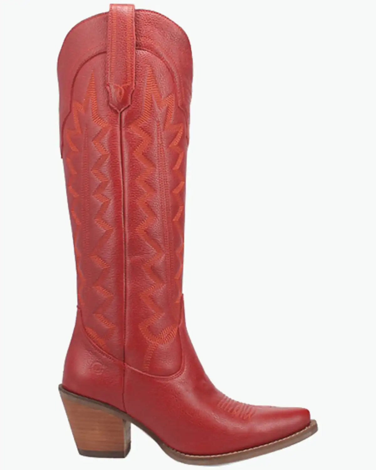 Dingo Women's High Cotton Tall Western Boots - Round Toe