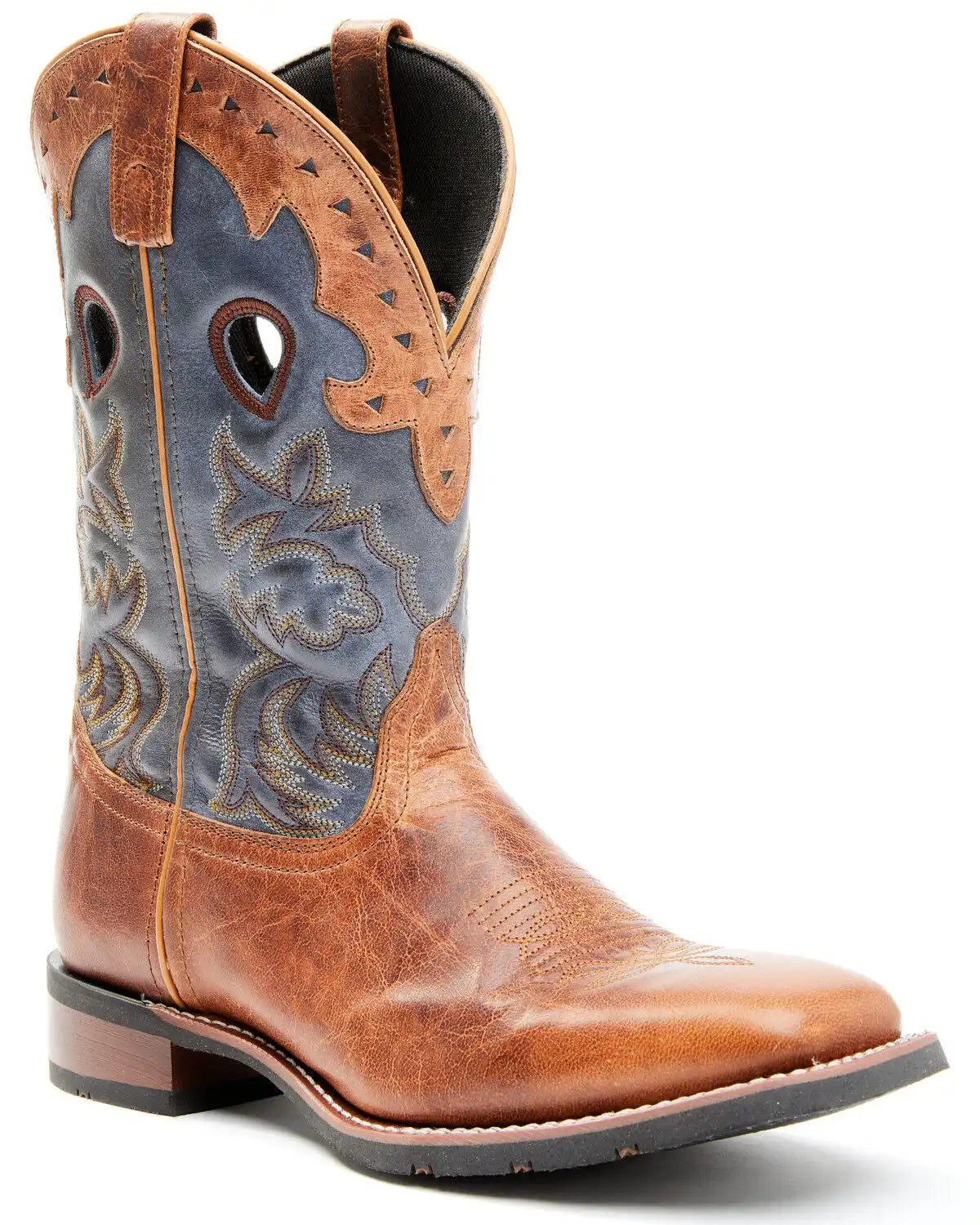 Laredo Men's Top Performance Western Boots - Broad Square Toe