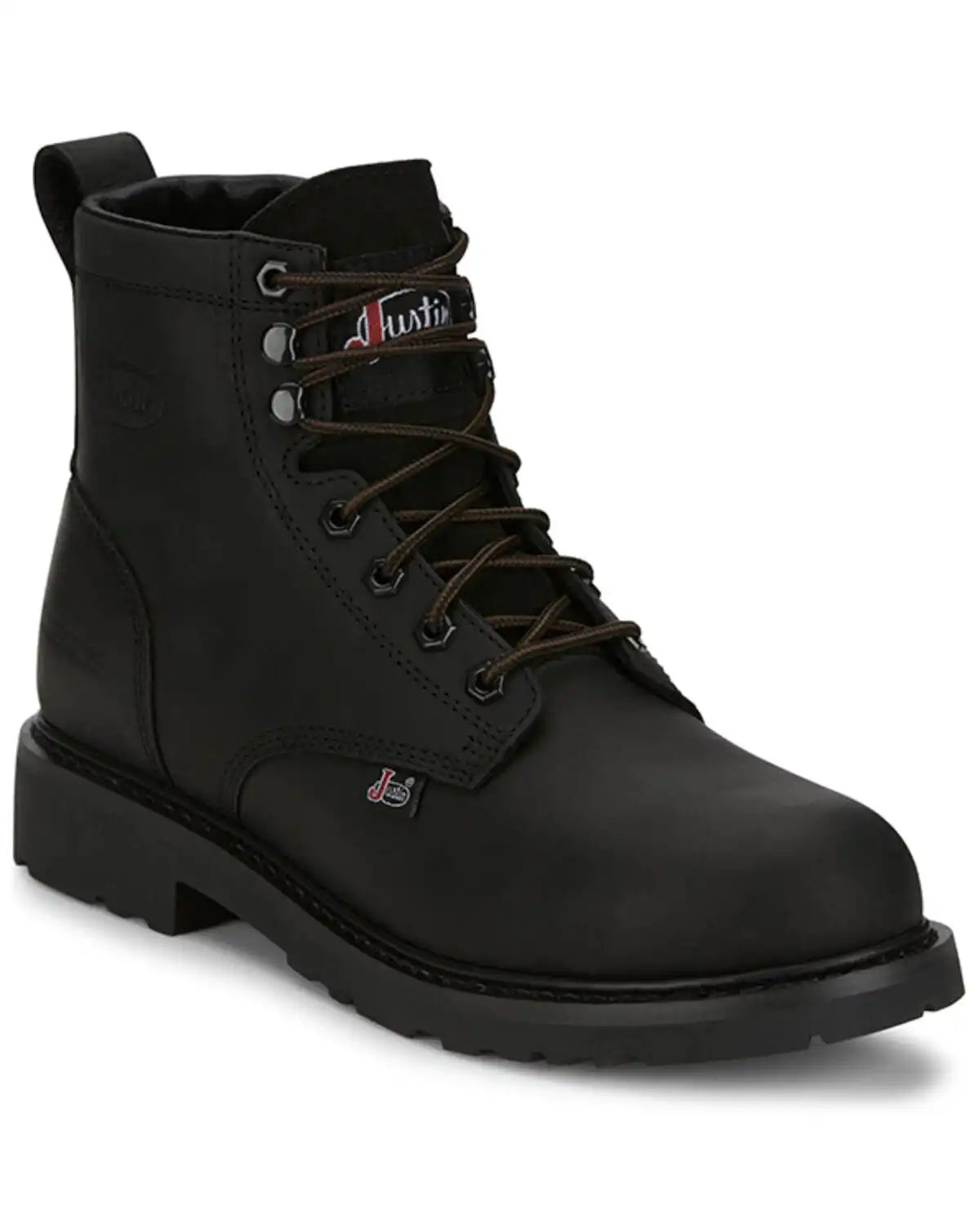 Justin Men's Dayworker Lace-Up Work Boots - Steel Toe