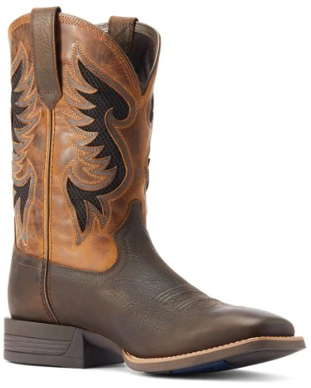 Ariat Men's Cowpuncher VentTEK Western Performance Boots - Broad Square Toe