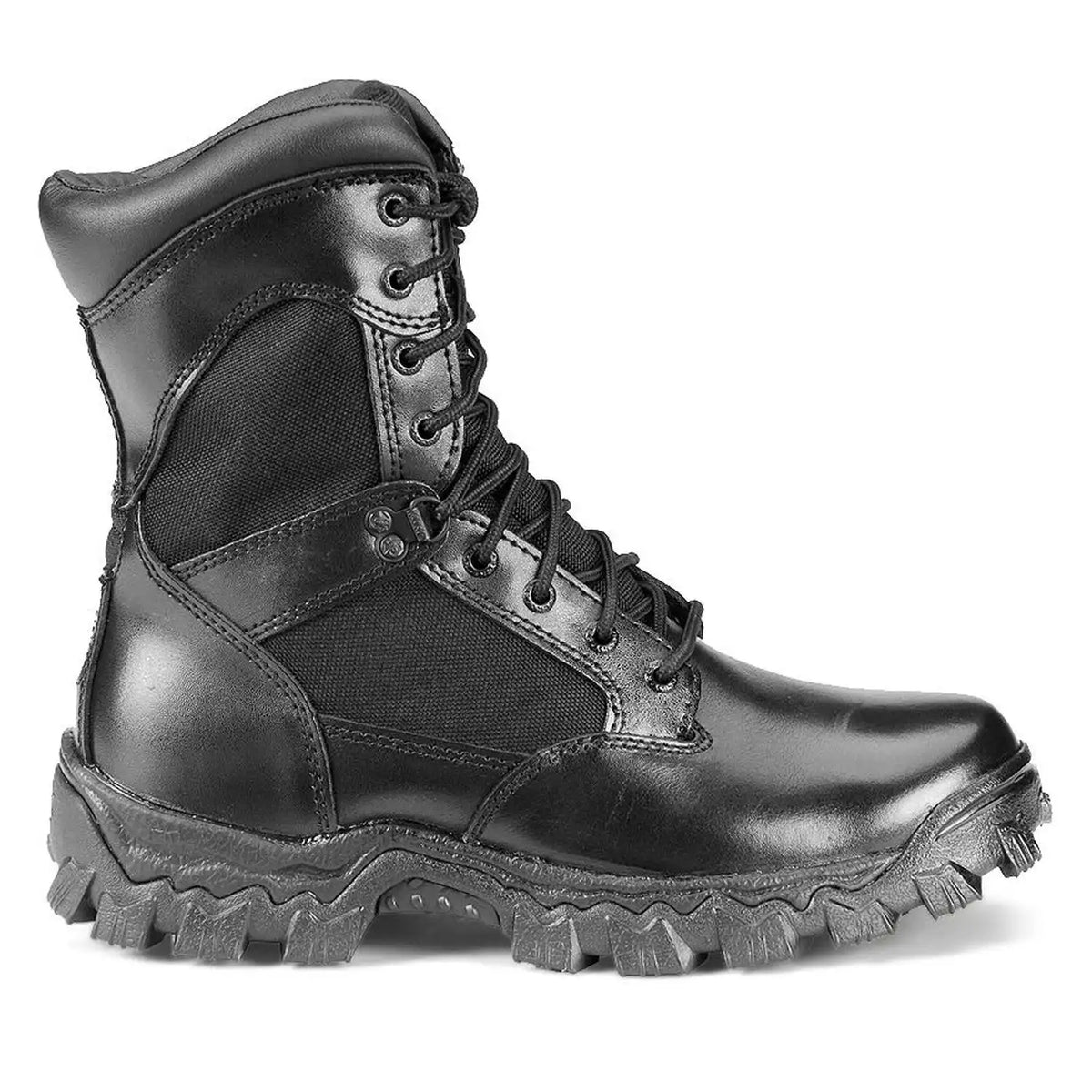 Rocky Men's 8" AlphaForce Lace-up Duty Boots - Round Toe