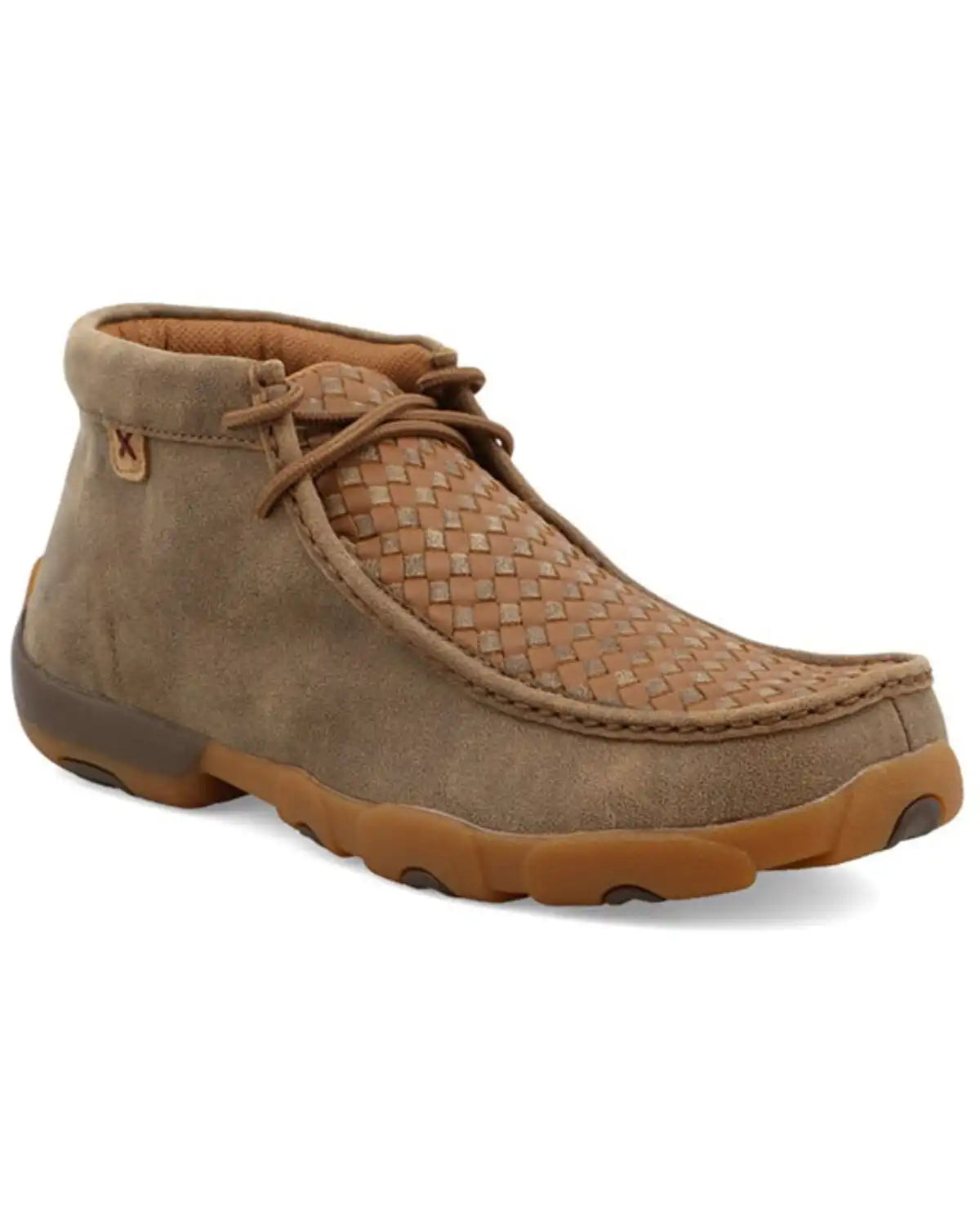 Twisted X Men's Checkerboard Driving Mocs - Moc Toe