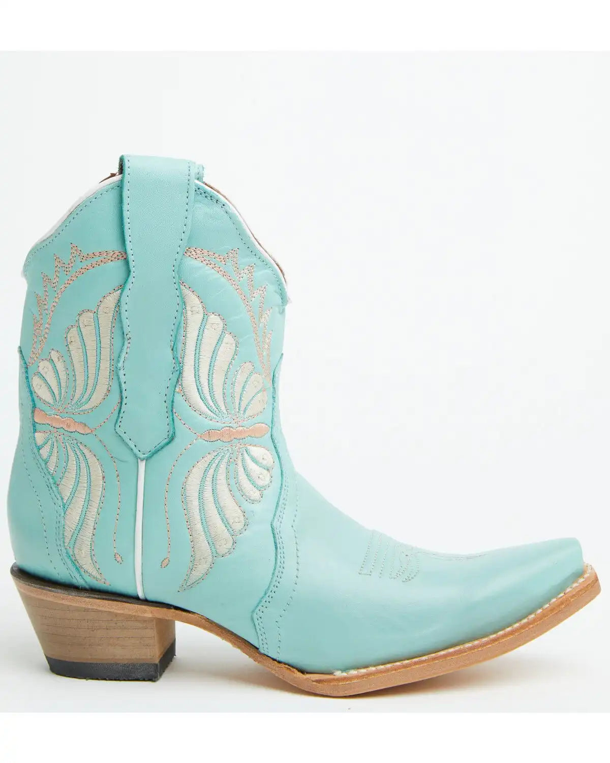 Circle G Women's Butterfly Western Booties - Snip Toe